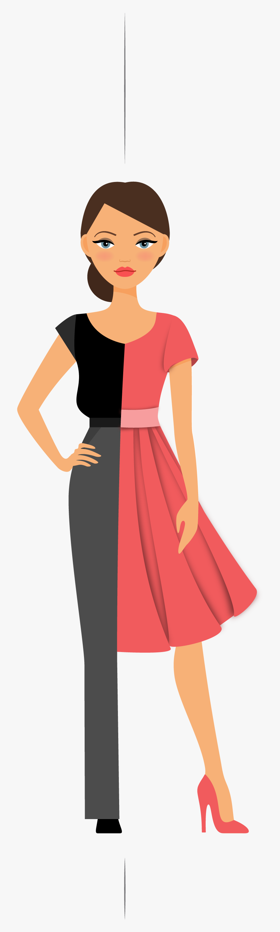 Day Dress, Transparent Clipart