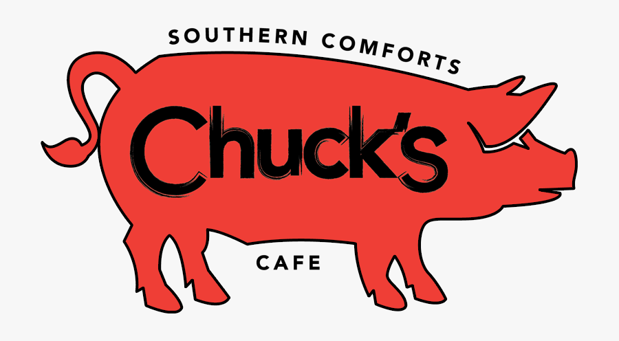 Chuck's Southern Comforts Cafe Logo, Transparent Clipart