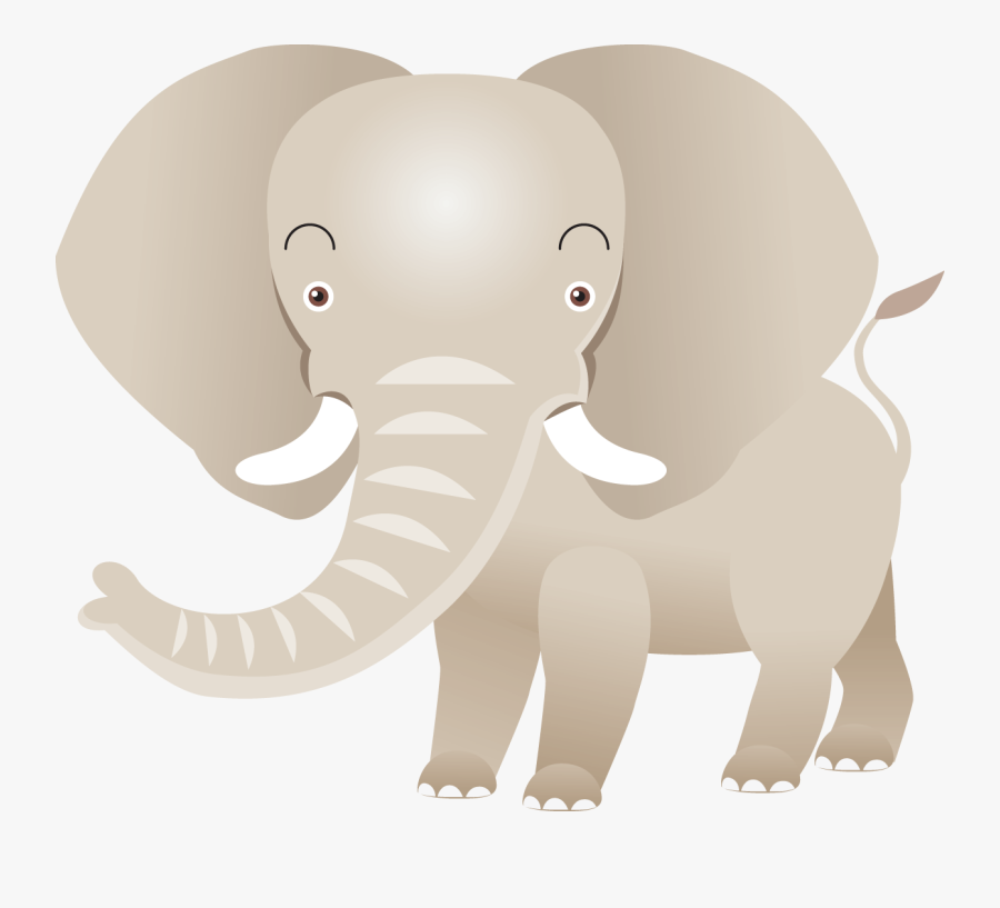 Indian Elephant African Elephant Drawing - Indian Elephant, Transparent Clipart
