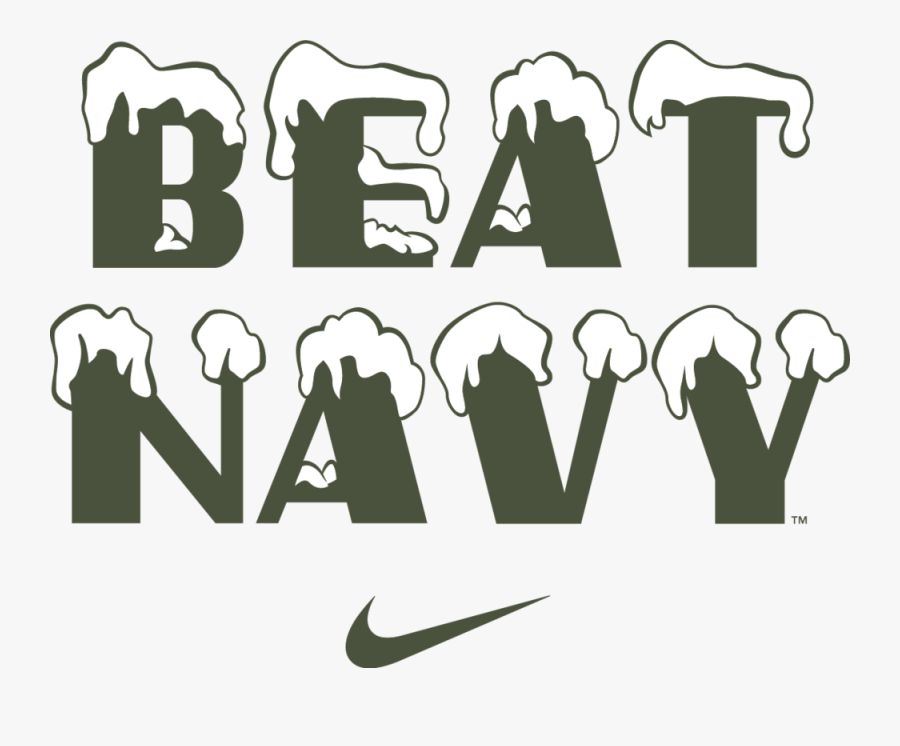 Beat Navy 10mtn Wordmark - Beat Navy 10th Mountain, Transparent Clipart