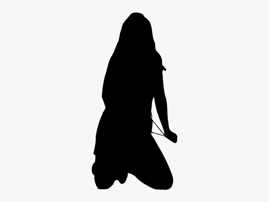 Silhouette Computer Icons Clip Art - Woman Silhouette Vector Free, Transparent Clipart