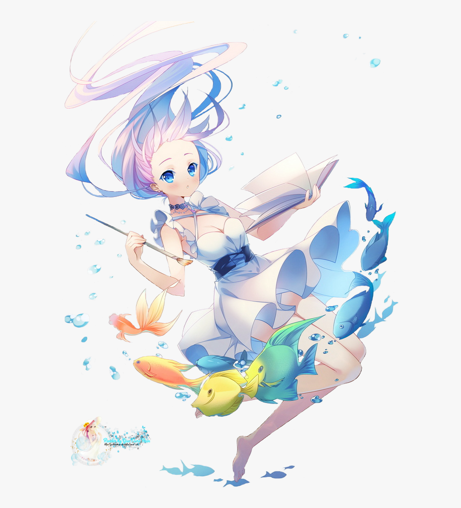 Falling Clipart Girl Falling - Transparent Anime Girl Falling, Transparent Clipart