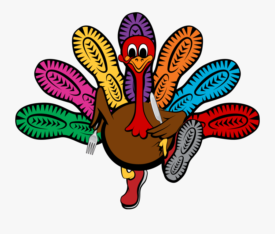 The Leftovers K Run - Turkey Trot Clip Art, Transparent Clipart