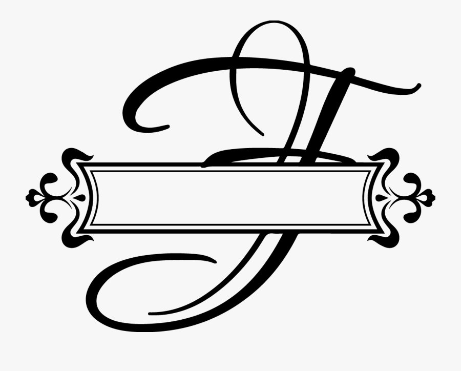 Transparent Fancy Letter A Png - Split Letter Monogram M, Transparent Clipart