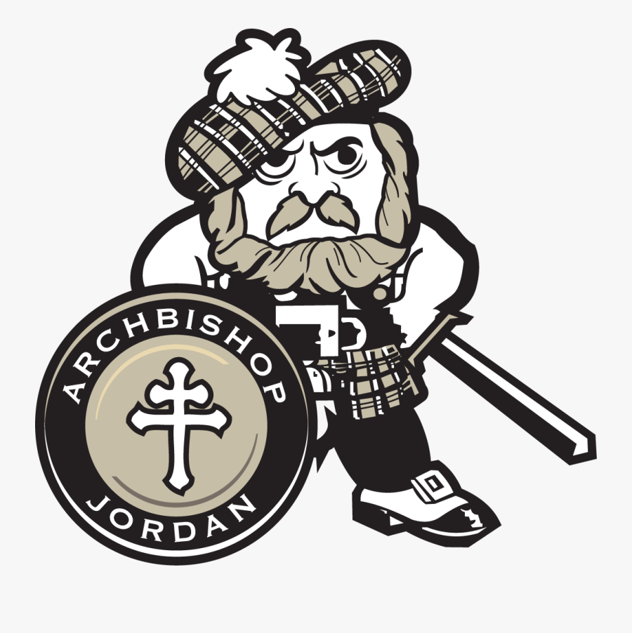 Abj Girls Basketball Open Gym Times - Archbishop Jordan Scots Logo, Transparent Clipart