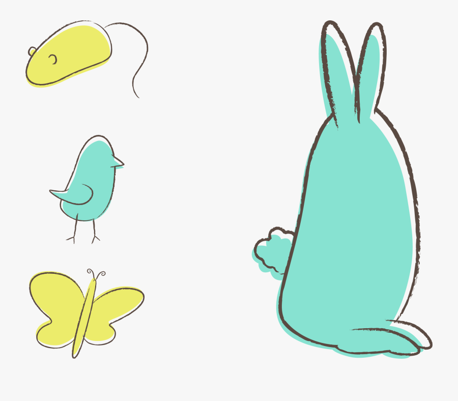 Rat Clipart Stick Figure - Vector Graphics, Transparent Clipart