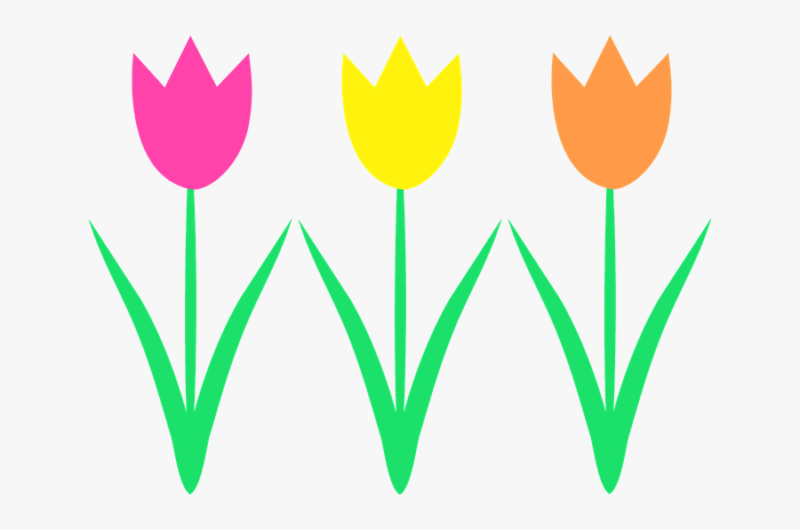 April Clipart , Png Download - Tulip Flower Clip Art, Transparent Clipart