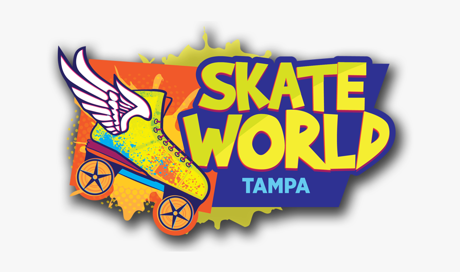 Skateworld Tampa - Skate World Logo, Transparent Clipart