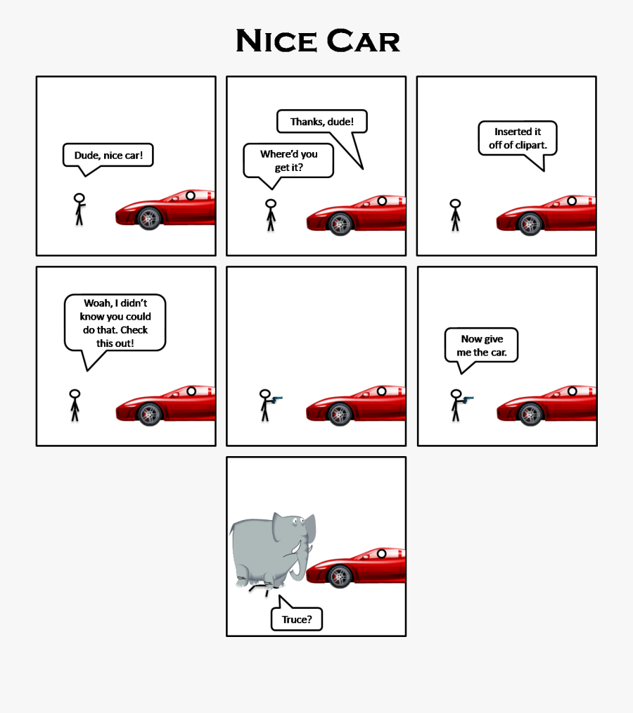 Nice Car - Car, Transparent Clipart
