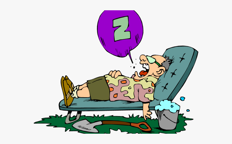 Lazy Man Cliparts - Sedentary Lifestyle Transparent Background, Transparent Clipart