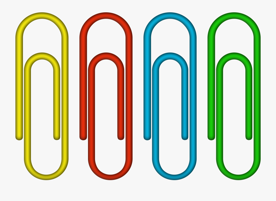 Clip Art Paper Clips, Transparent Clipart