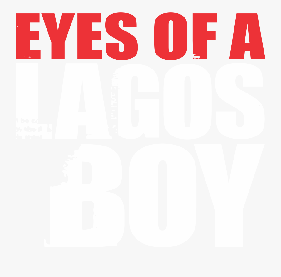 Eyes Of A Lagos Boy - Poster, Transparent Clipart