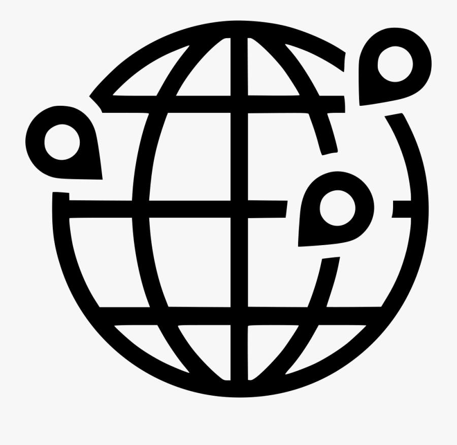Globe Png Icon - World Globe Vector Png, Transparent Clipart