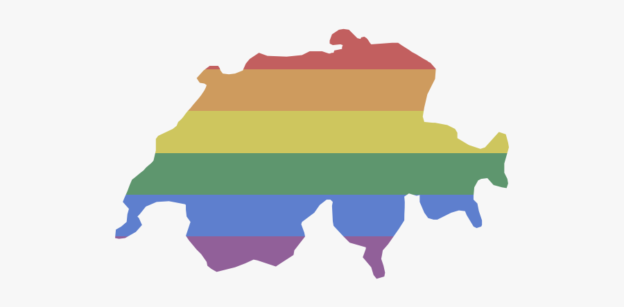 Timeline Lgbt Frames Illustrations - Switzerland Map And Flag, Transparent Clipart