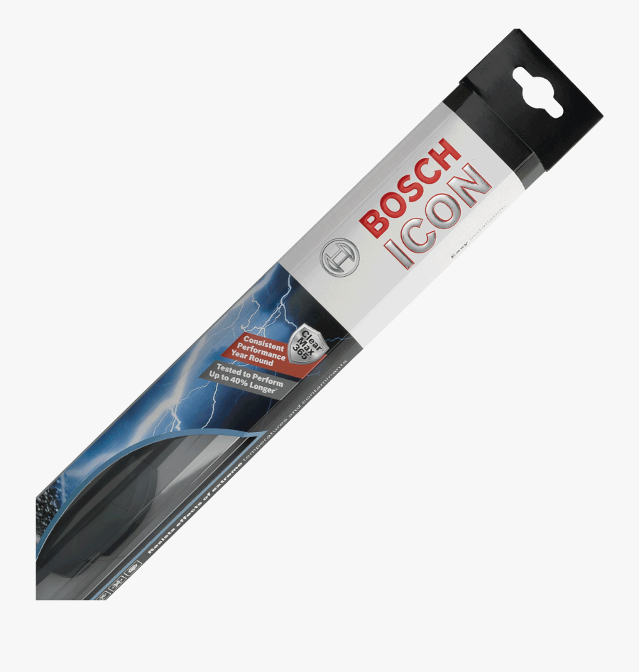 Bosch Icon Wiper Blades, Transparent Clipart