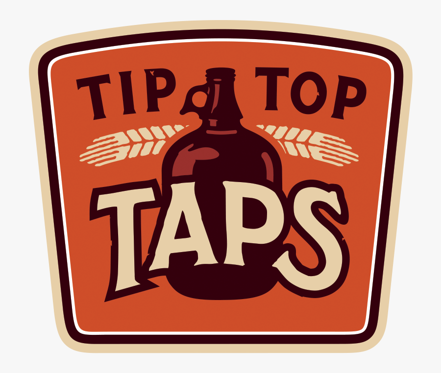 Tip Top Taps - Tip Top Tap Growler, Transparent Clipart