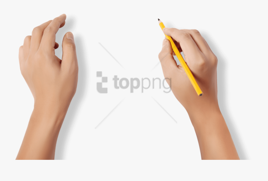 Pen In Hand Png - Pen Transparent Hand Writing, Transparent Clipart