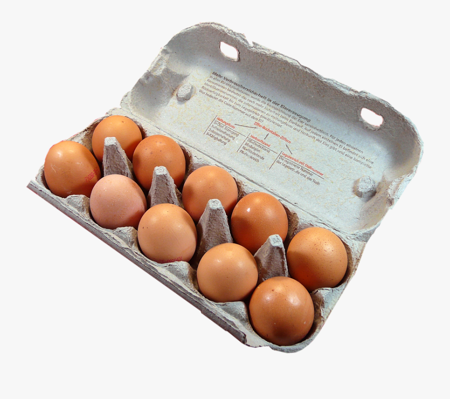 Egg Carton Png - Carton Of Eggs Png, Transparent Clipart