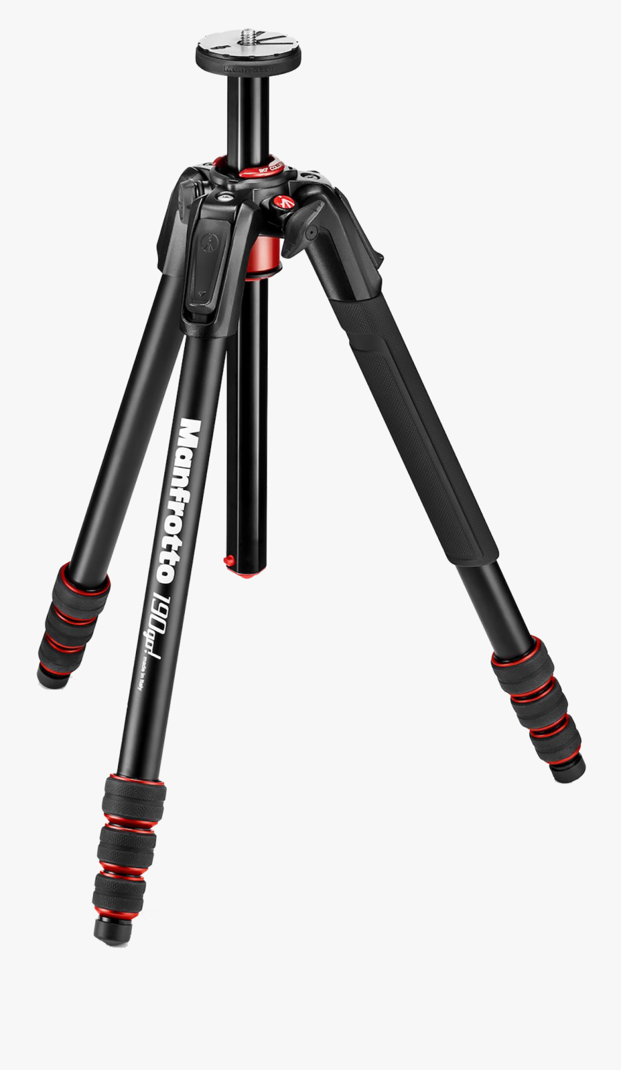 Mt190goa4tb 190 Go Tripod - Manfrotto 190 Go, Transparent Clipart