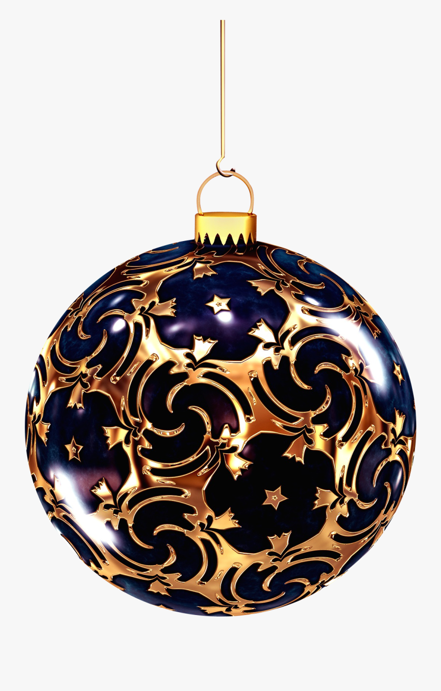 Transparent Background Christmas Bauble Png, Transparent Clipart