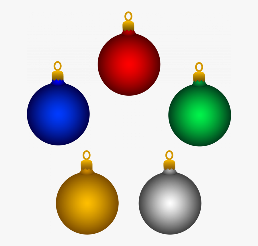 Good Clipart Down - Christmas Tree Decorations Clip Art, Transparent Clipart