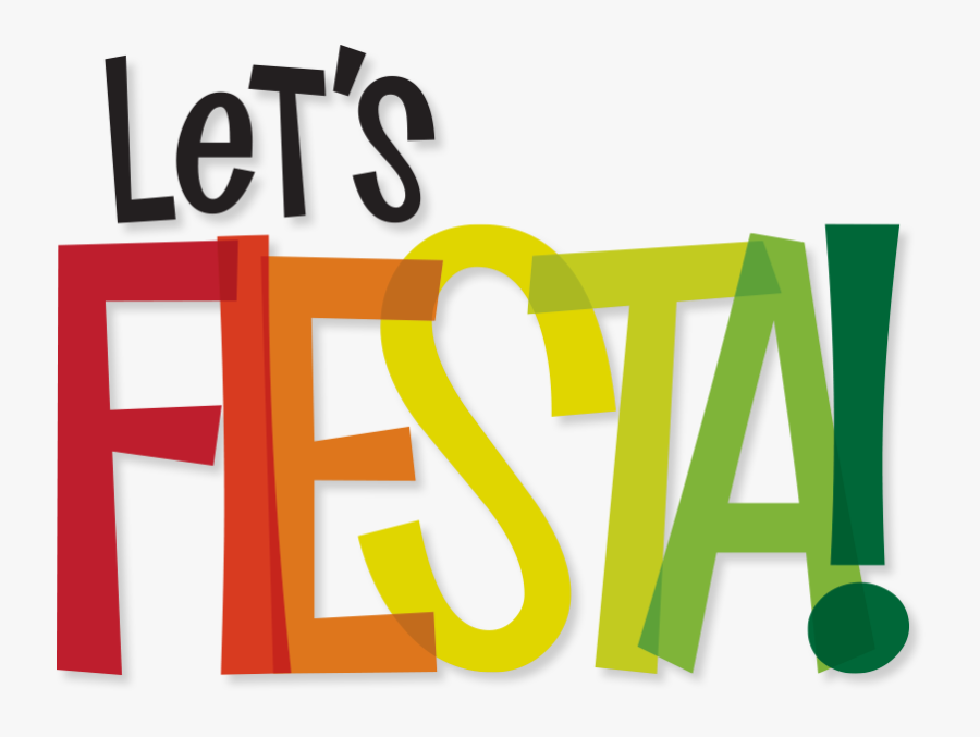Lets Fiesta Clip Art, Transparent Clipart