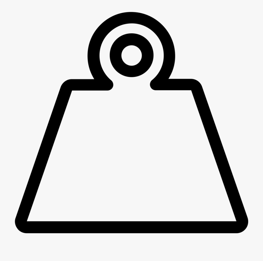 Weight Clipart, Hd Png Download - Weight Clipart Black And White, Transparent Clipart