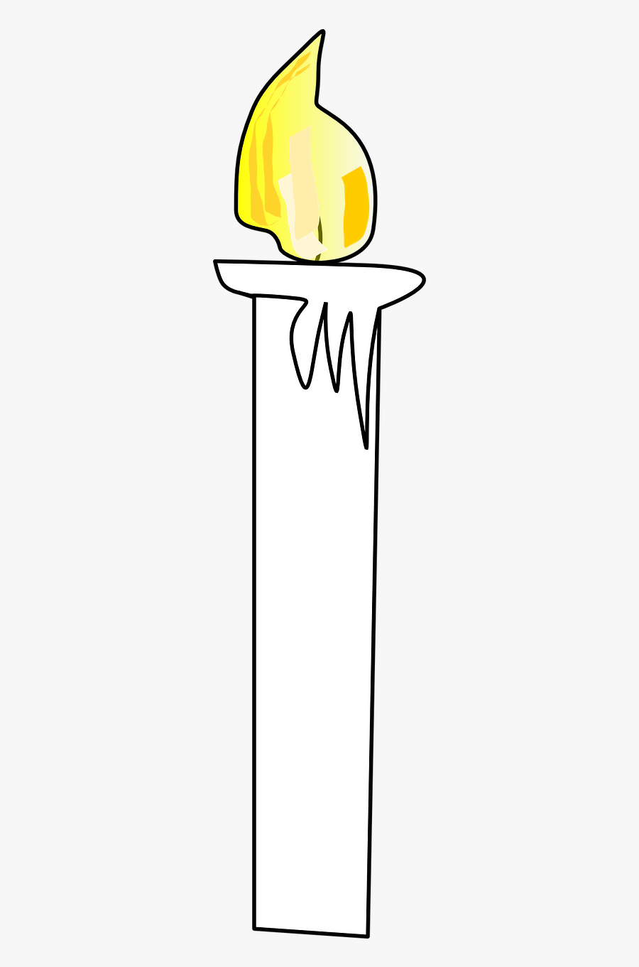 Candlelight Candle Lit Free Photo - Illustration, Transparent Clipart
