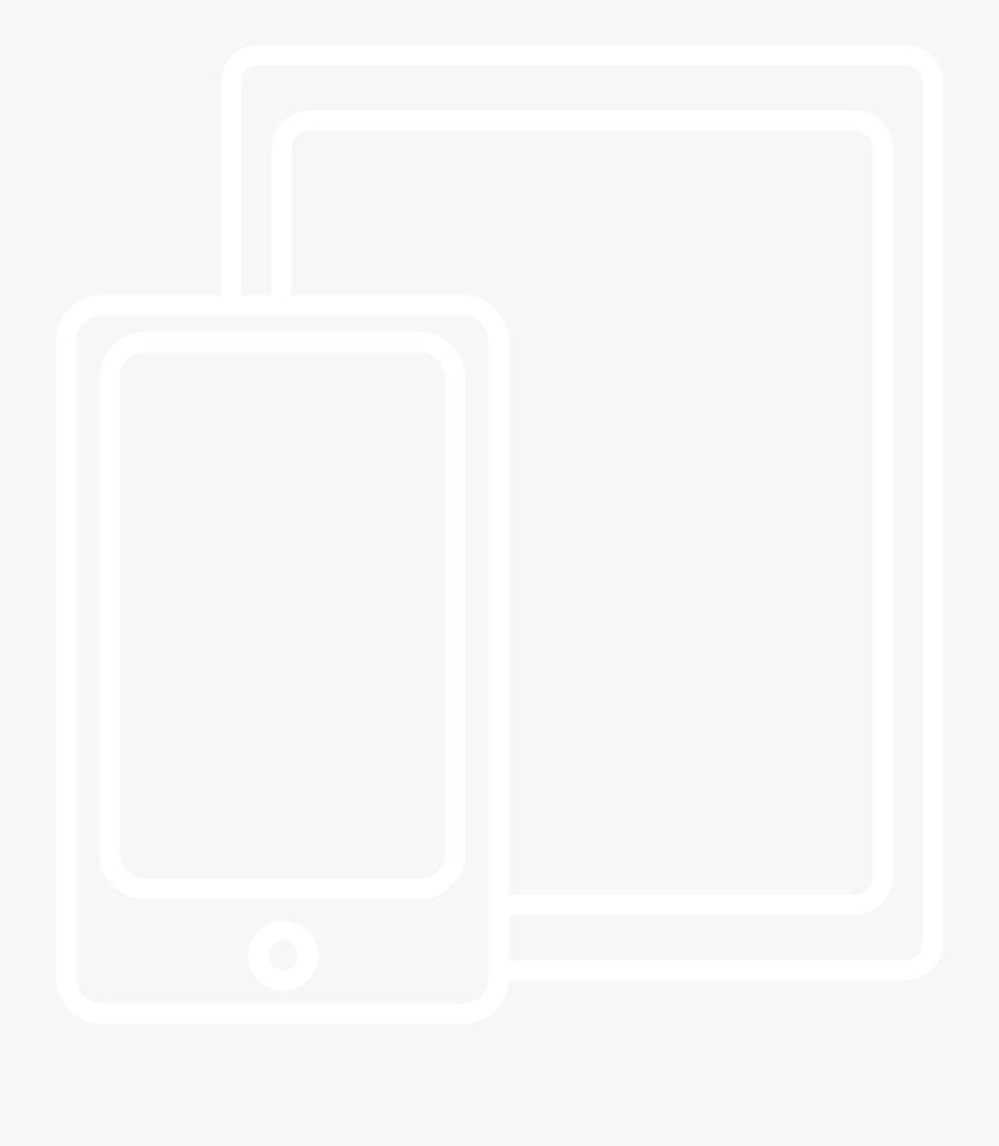 Bog Small Device White - Mobile Phone, Transparent Clipart