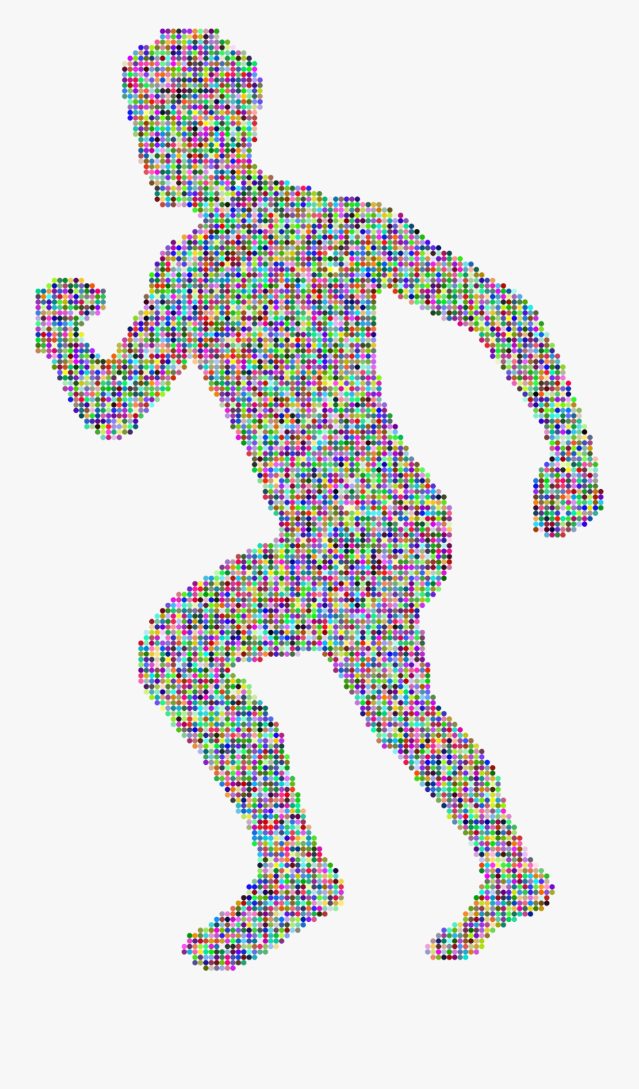 Running Man - Stick Figure Running Png, Transparent Clipart