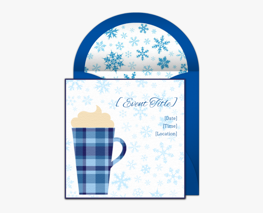 Transparent Winter Holiday Party Clipart - Coffee Cup, Transparent Clipart