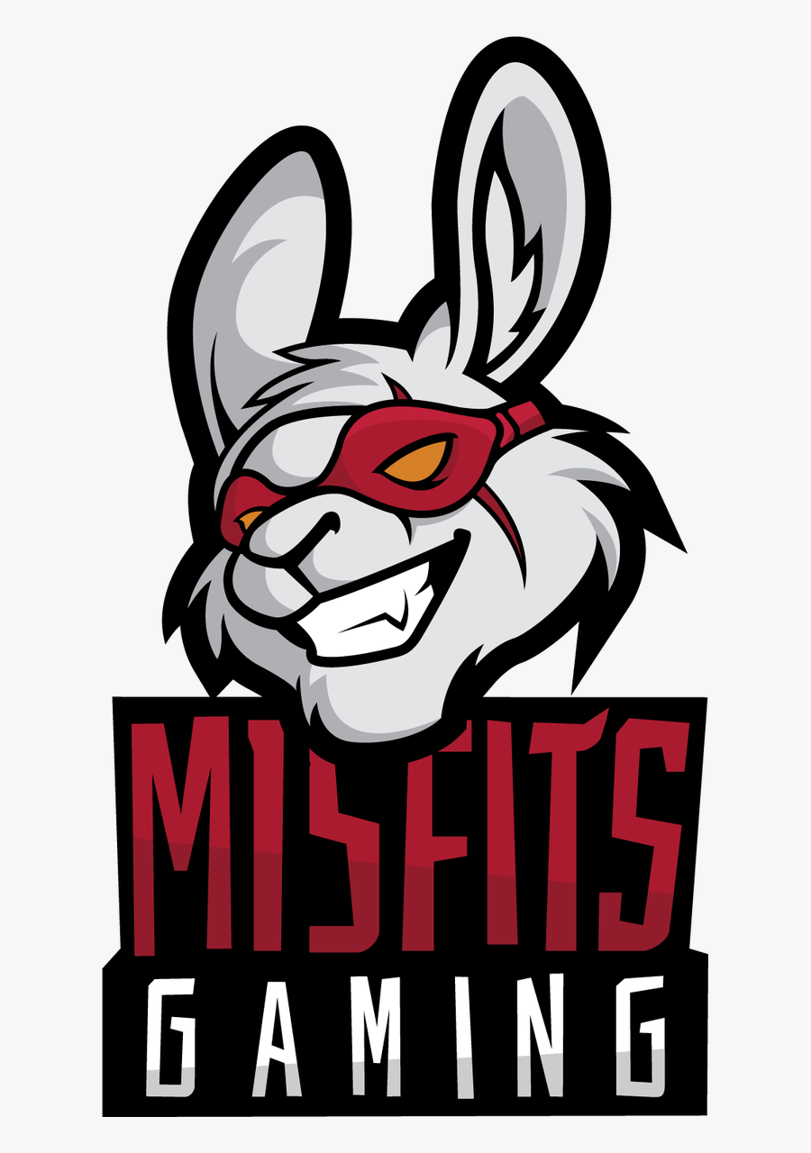 Misfits Gaming Logo, Transparent Clipart
