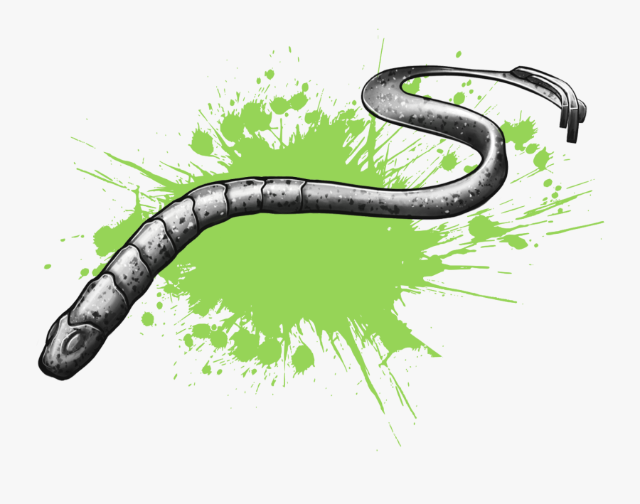 Transparent Worm Png - Googan Baits Lunker Log, Transparent Clipart