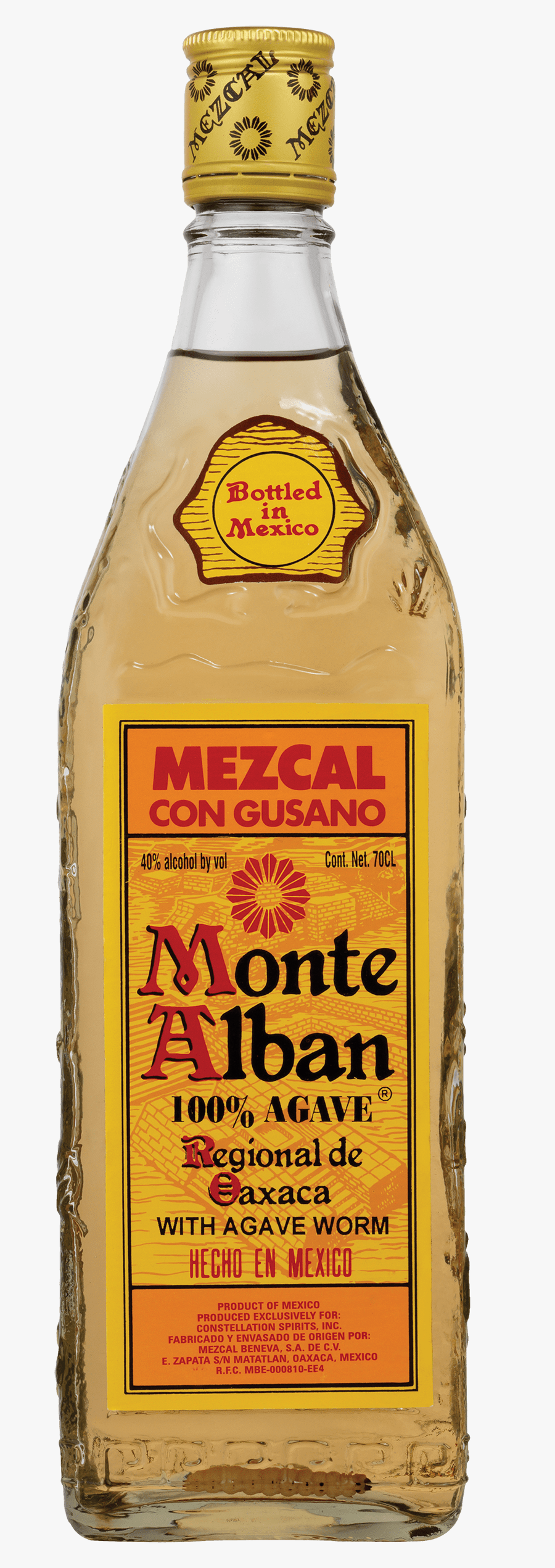 Monte Alban Mezcal, Transparent Clipart