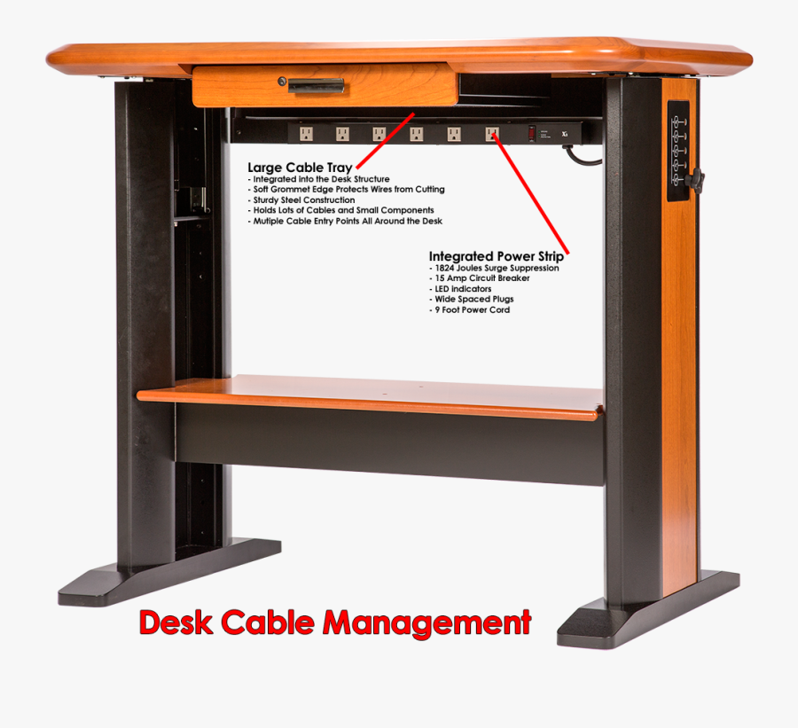 Clipart Desk Computer Station - Machine, Transparent Clipart
