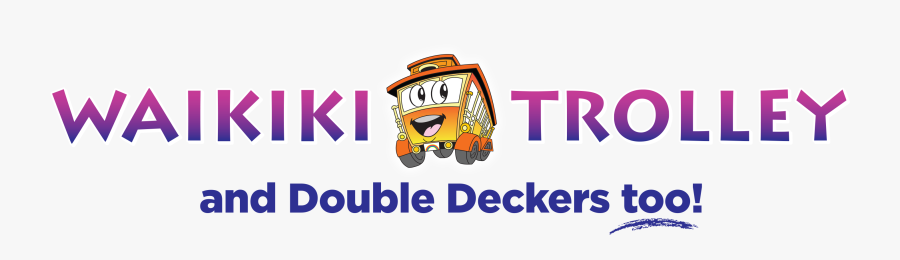 Waikiki Trolley Logo Banner - Waikiki Trolley Logo, Transparent Clipart