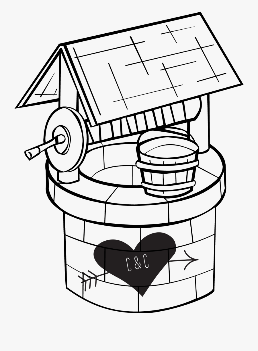 Clip Black And White Download Wishing Animated Free - Well Black And White Clipart, Transparent Clipart