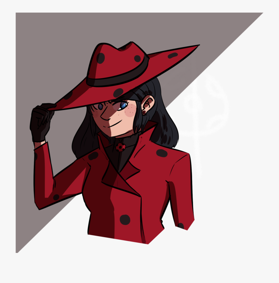 Transparent Carmen Sandiego Png - Cartoon, Transparent Clipart