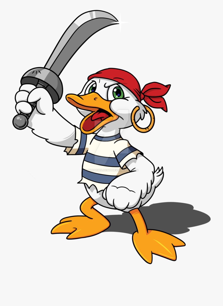 Pirates Clipart Duck - Pirate Duck Clip Art, Transparent Clipart