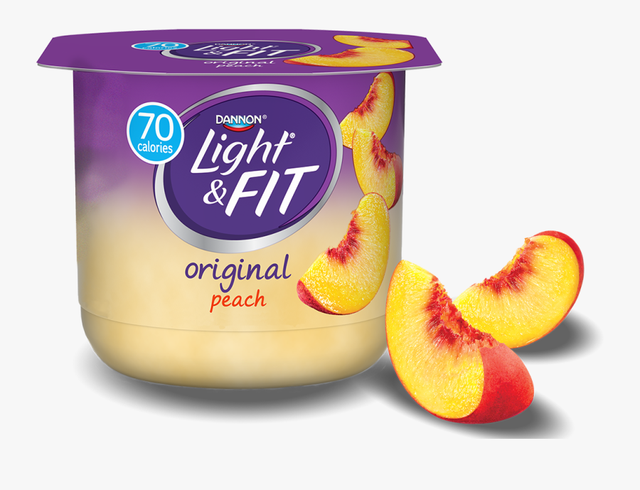 Yogurt Clipart Low Fat Yogurt - Raspberry Yogurt Light And Fit, Transparent Clipart