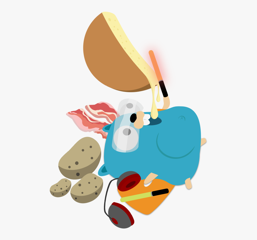 Obsessive Bacon Disorder 11 Oz Ceramic Mug Clipart, Transparent Clipart