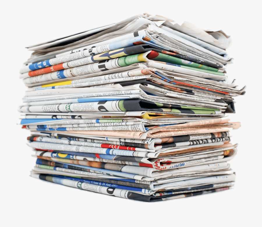 Document Clipart Pile Document - Newspaper Pile Png, Transparent Clipart