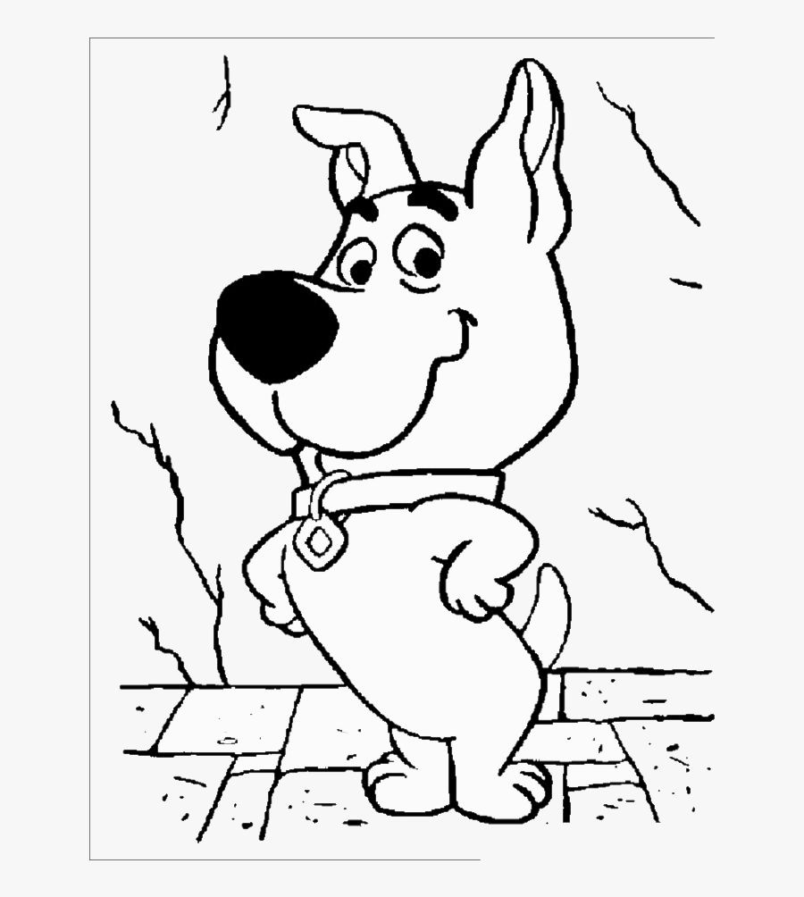 Scooby Doo Cliparts For Free Clipart Easy Transparent - Scooby Doo Coloring Pages, Transparent Clipart