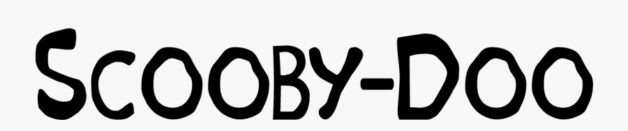 Scooby-doo - Scooby Doo Text Png, Transparent Clipart