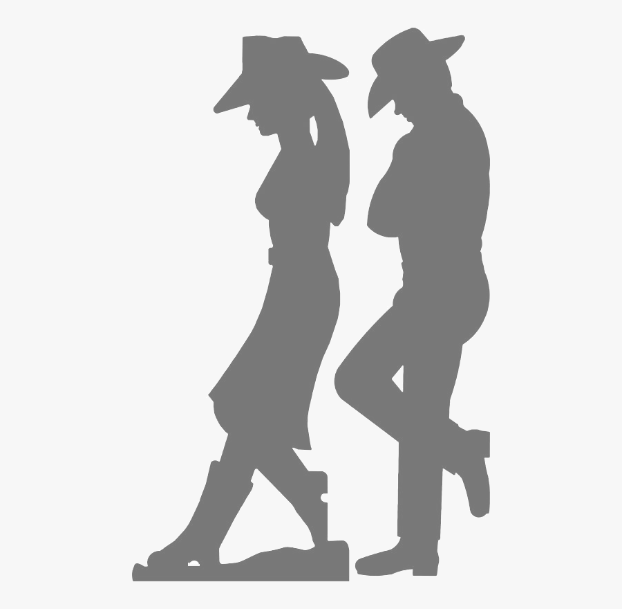 Transparent Cowgirl Silhouette Clipart - Cowgirl Silhouette Png, Transparent Clipart