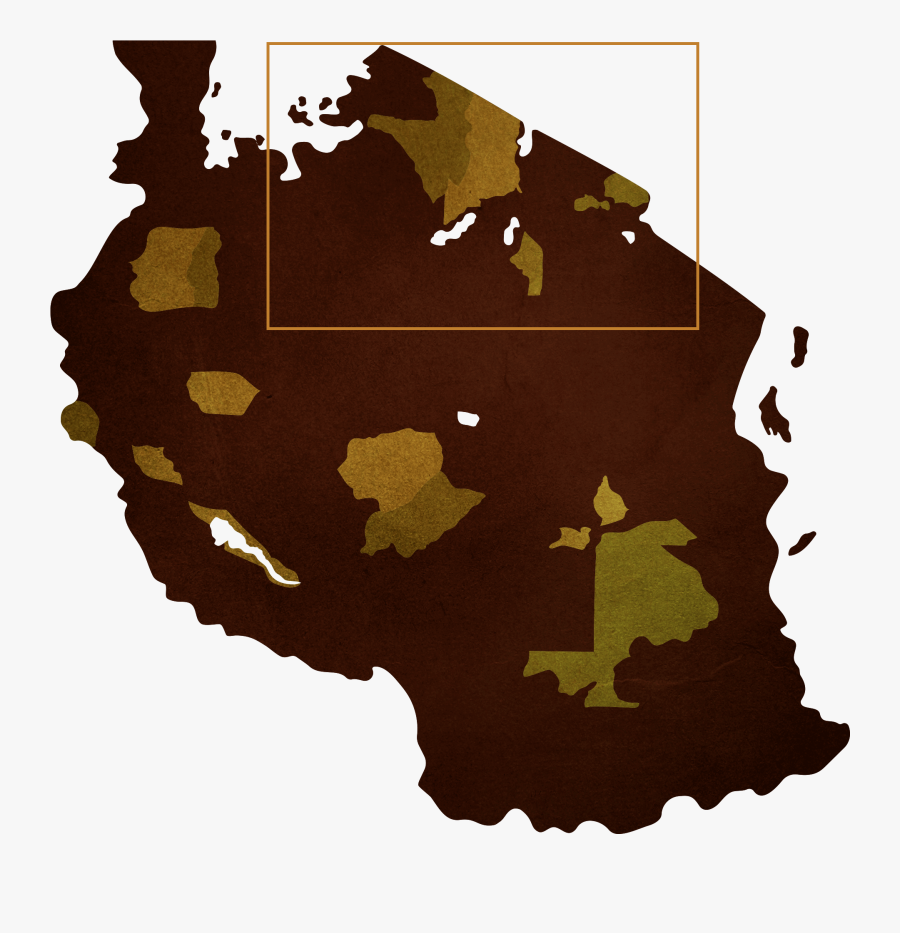 Tanzania Map Vector Art, Transparent Clipart