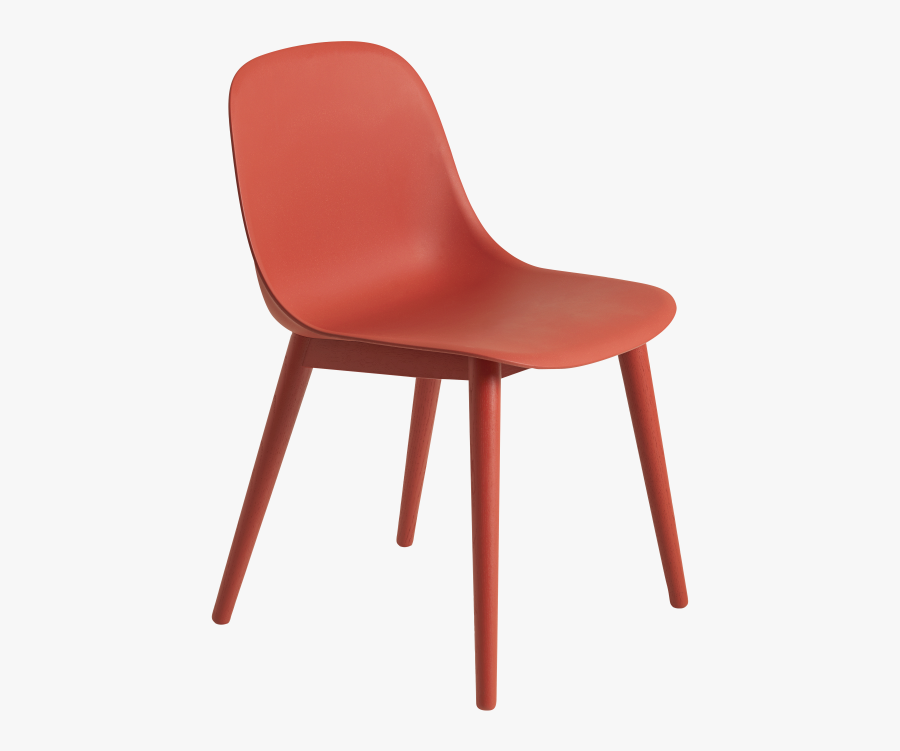 Fiber Side Chair Wood Base By Muuto - Fiber Side Chair Muuto, Transparent Clipart