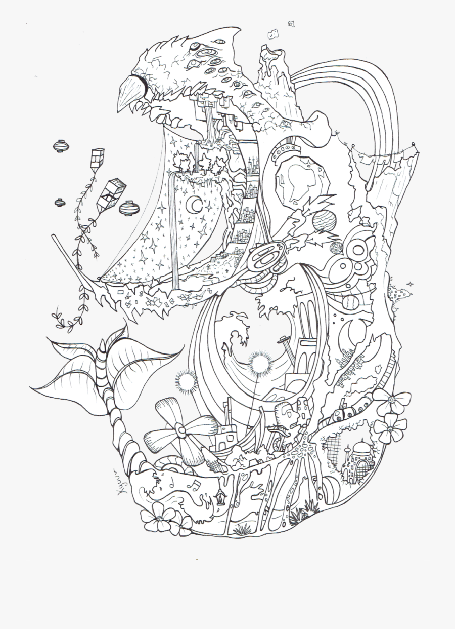 Odd Howl S Moving Castle Coloring Pages Spirited Away - Howls Moving Castle Coloring, Transparent Clipart