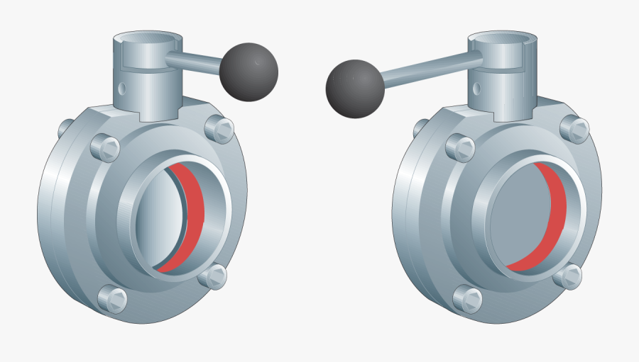 Pipes Valves And Fittings - 3 Inch Od Control Valve With Male End, Transparent Clipart