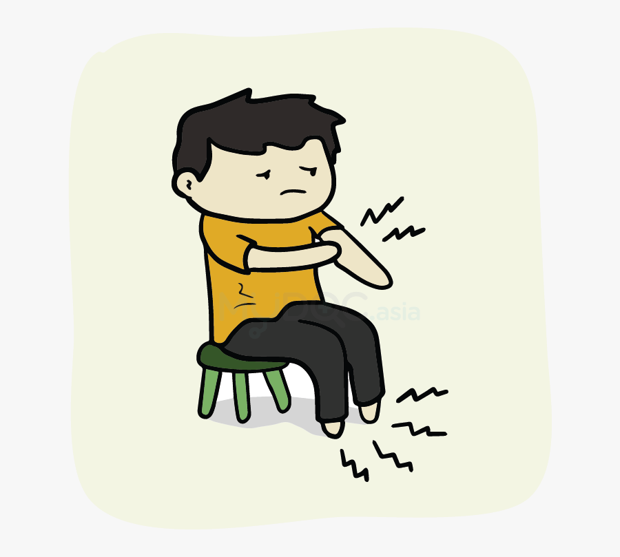 The Nightmares Following Diabetes - Sitting, Transparent Clipart